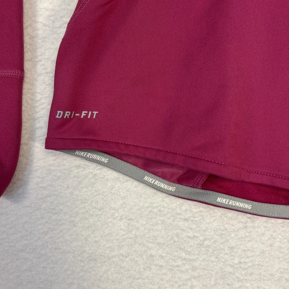 Nike Jacket Womens XS Pink Livestrong Dri Fit Track Running Full Zip 416336-694